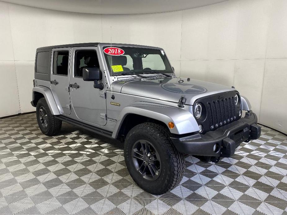 used 2018 Jeep Wrangler JK Unlimited car, priced at $23,990