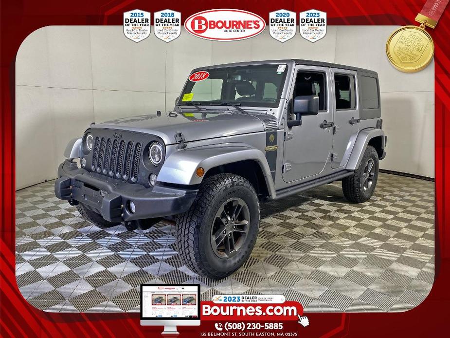 used 2018 Jeep Wrangler JK Unlimited car, priced at $23,990