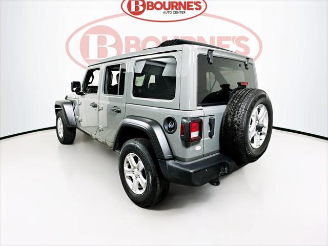 used 2021 Jeep Wrangler Unlimited car, priced at $29,790