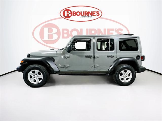 used 2021 Jeep Wrangler Unlimited car, priced at $29,790