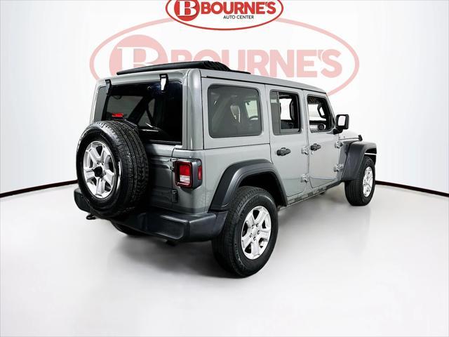 used 2021 Jeep Wrangler Unlimited car, priced at $29,790