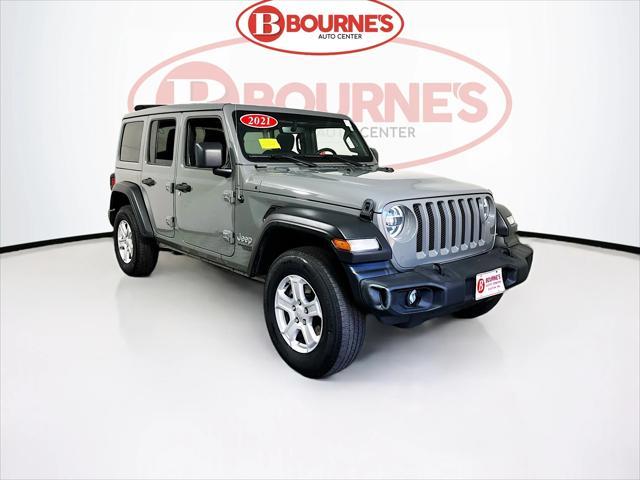 used 2021 Jeep Wrangler Unlimited car, priced at $29,790