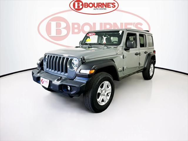 used 2021 Jeep Wrangler Unlimited car, priced at $29,790