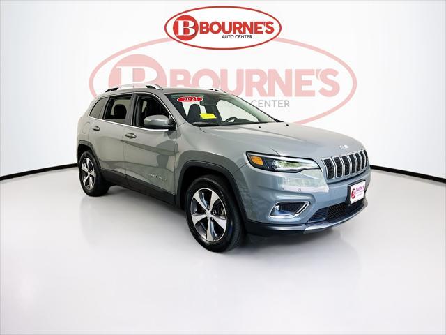 used 2021 Jeep Cherokee car, priced at $22,790