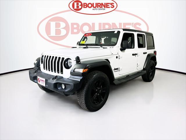 used 2021 Jeep Wrangler Unlimited car, priced at $32,990