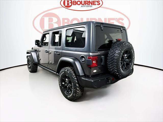 used 2021 Jeep Wrangler car, priced at $28,790