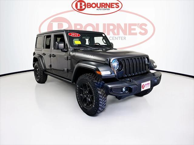 used 2021 Jeep Wrangler car, priced at $28,790