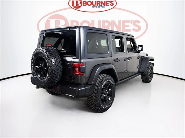 used 2021 Jeep Wrangler car, priced at $28,790