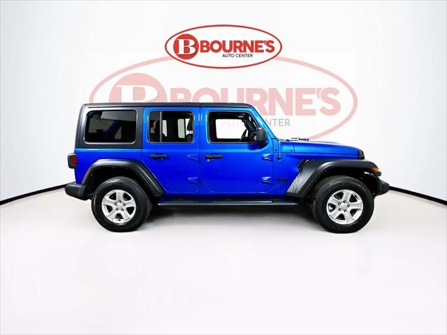 used 2021 Jeep Wrangler Unlimited car, priced at $27,590