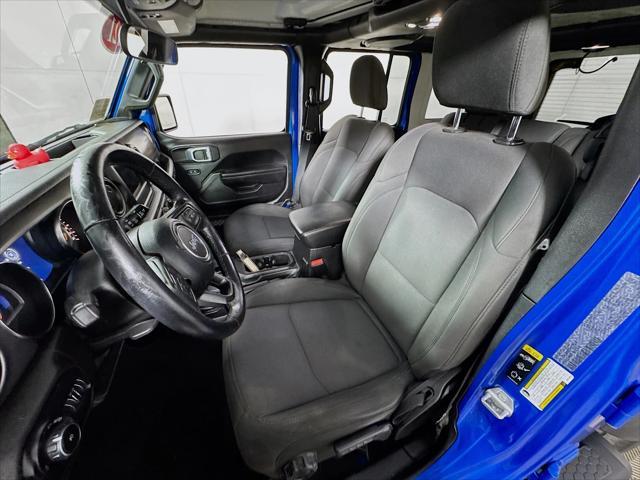 used 2021 Jeep Wrangler Unlimited car, priced at $27,590