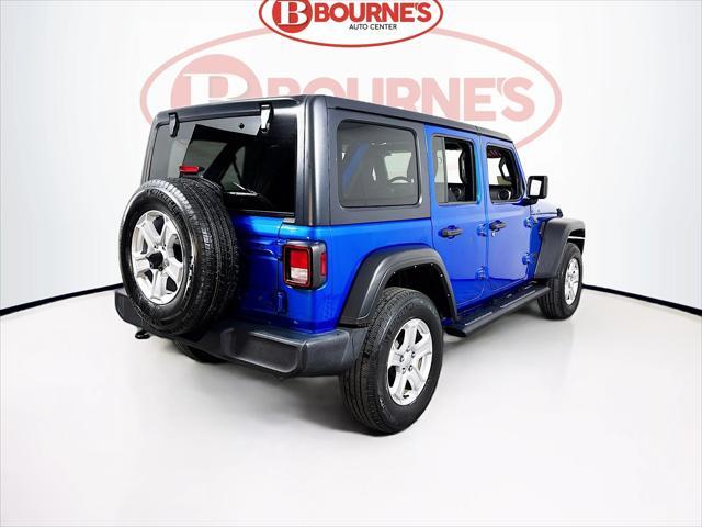 used 2021 Jeep Wrangler Unlimited car, priced at $27,590