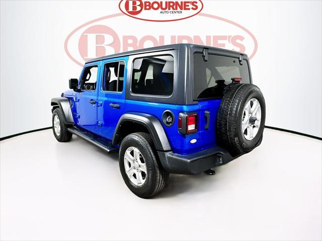 used 2021 Jeep Wrangler Unlimited car, priced at $27,590