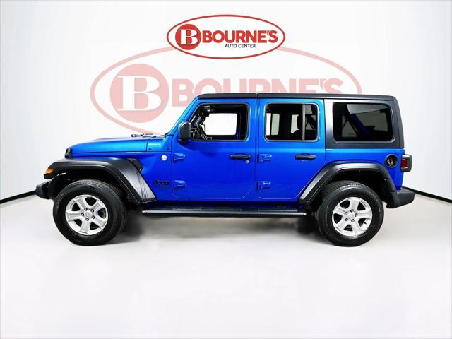 used 2021 Jeep Wrangler Unlimited car, priced at $27,590