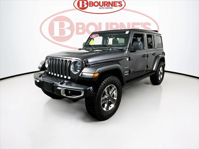 used 2021 Jeep Wrangler Unlimited car, priced at $28,990