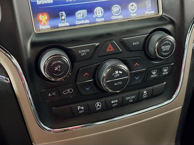 used 2017 Jeep Grand Cherokee car, priced at $16,490