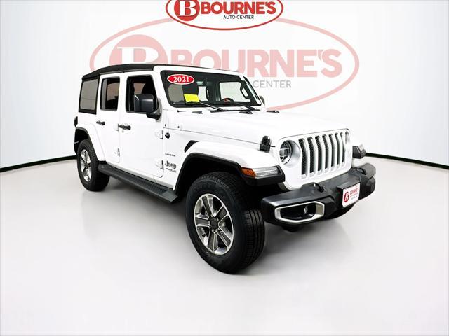 used 2021 Jeep Wrangler Unlimited car, priced at $28,990