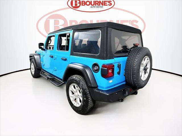 used 2021 Jeep Wrangler Unlimited car, priced at $27,990