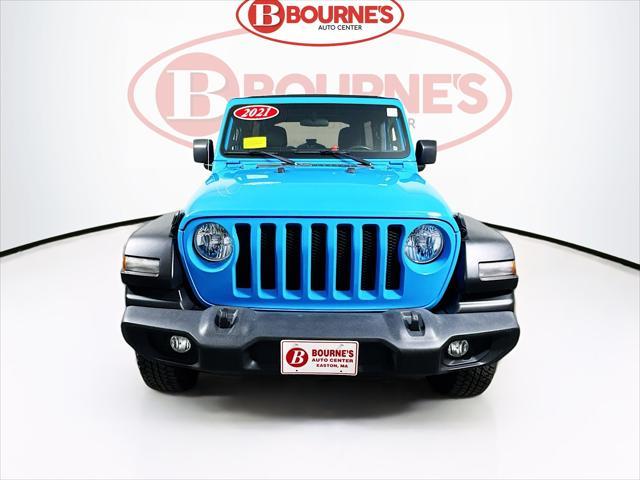 used 2021 Jeep Wrangler Unlimited car, priced at $27,990