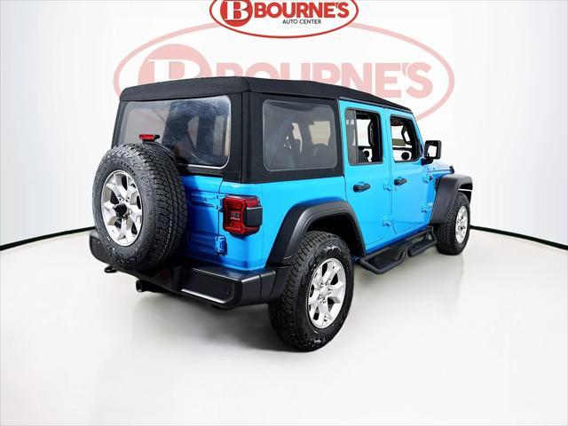 used 2021 Jeep Wrangler Unlimited car, priced at $27,990