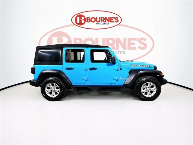 used 2021 Jeep Wrangler Unlimited car, priced at $27,990