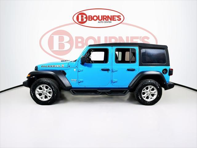 used 2021 Jeep Wrangler Unlimited car, priced at $27,990