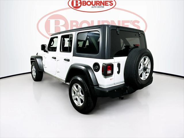 used 2021 Jeep Wrangler Unlimited car, priced at $29,690