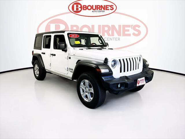 used 2021 Jeep Wrangler Unlimited car, priced at $29,690