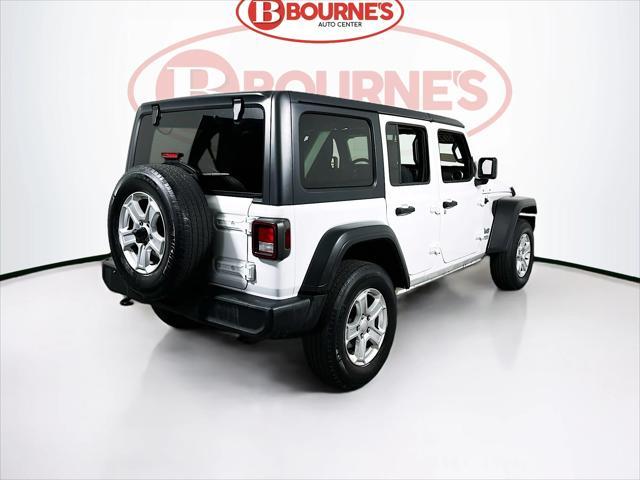 used 2021 Jeep Wrangler Unlimited car, priced at $29,690