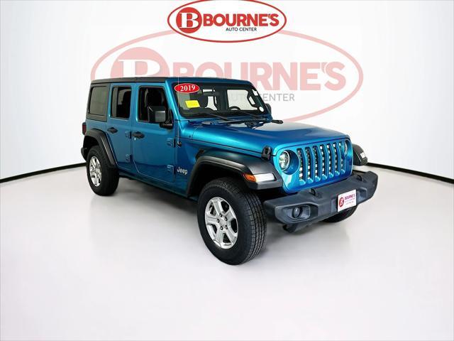 used 2019 Jeep Wrangler Unlimited car, priced at $27,490