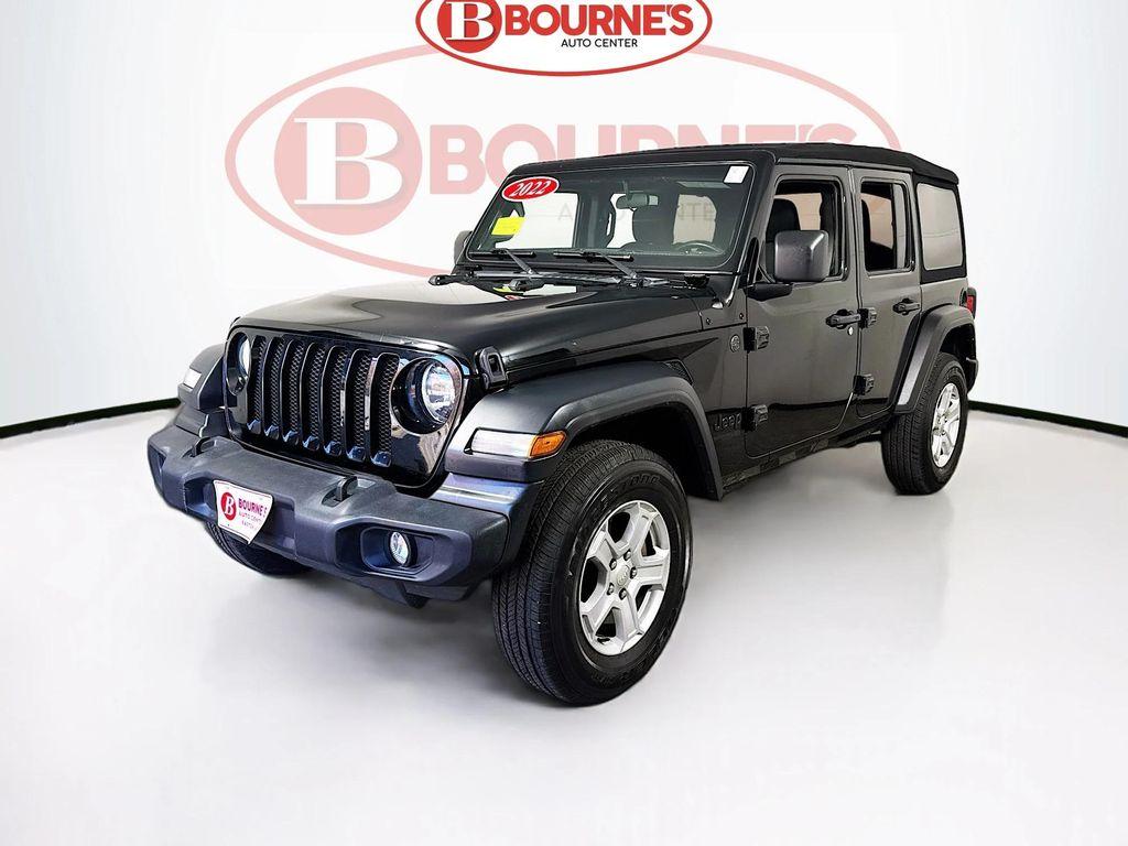 used 2022 Jeep Wrangler Unlimited car, priced at $24,990