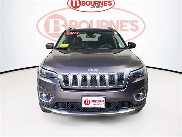 used 2021 Jeep Cherokee car, priced at $21,490