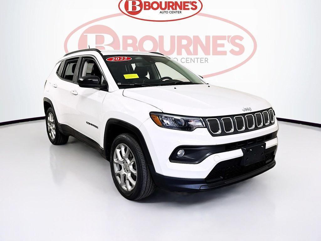 used 2022 Jeep Compass car, priced at $21,990