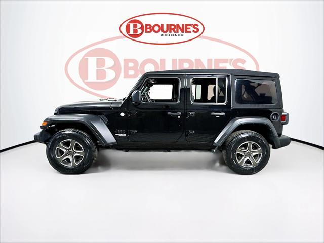 used 2021 Jeep Wrangler Unlimited car, priced at $28,490