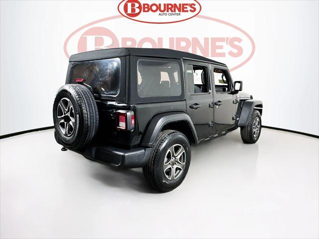 used 2021 Jeep Wrangler Unlimited car, priced at $28,490