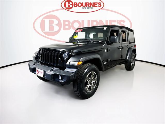 used 2021 Jeep Wrangler Unlimited car, priced at $28,490