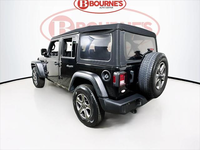 used 2021 Jeep Wrangler Unlimited car, priced at $28,490