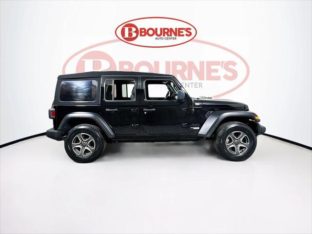 used 2021 Jeep Wrangler Unlimited car, priced at $28,490