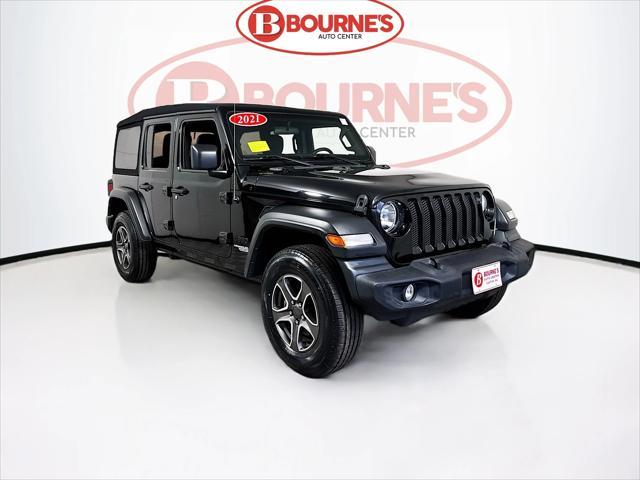 used 2021 Jeep Wrangler Unlimited car, priced at $28,490