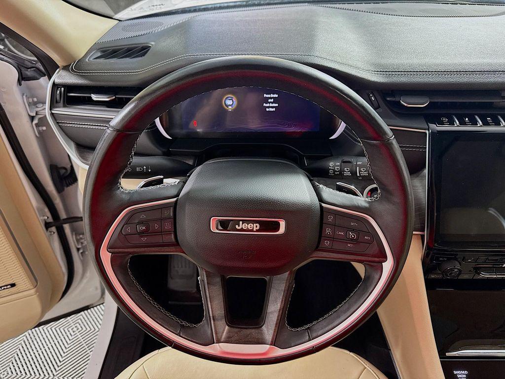 used 2022 Jeep Grand Cherokee L car, priced at $30,990