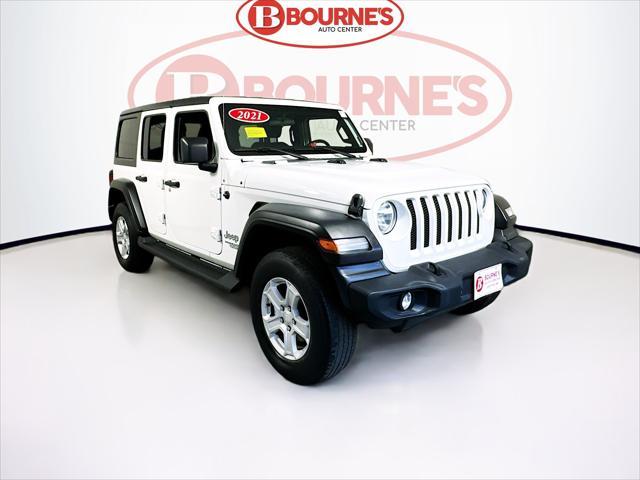 used 2021 Jeep Wrangler Unlimited car, priced at $31,990