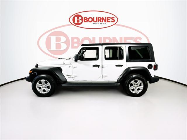 used 2021 Jeep Wrangler Unlimited car, priced at $31,990