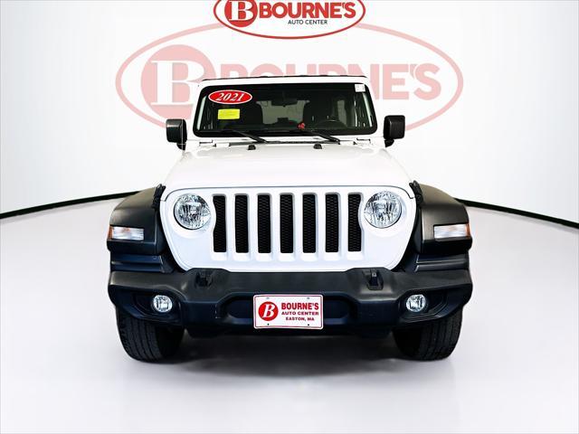 used 2021 Jeep Wrangler Unlimited car, priced at $31,990