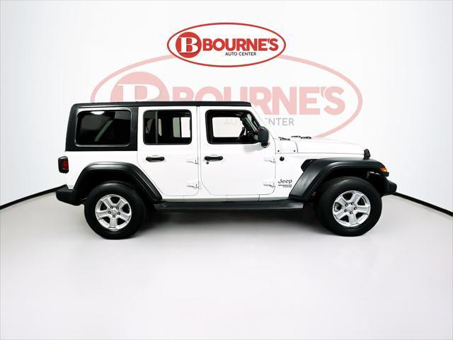 used 2021 Jeep Wrangler Unlimited car, priced at $31,990