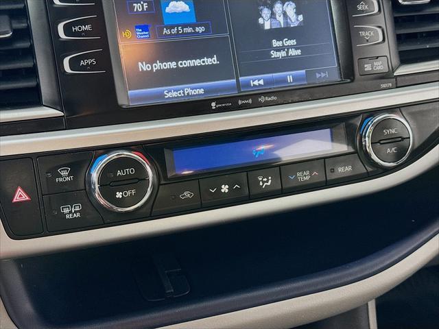 used 2017 Toyota Highlander car, priced at $19,990