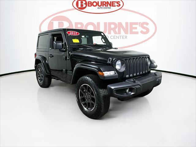 used 2021 Jeep Wrangler car, priced at $27,890