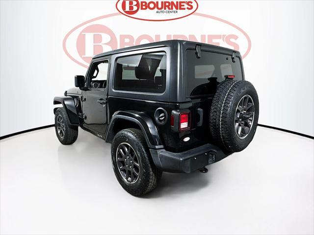 used 2021 Jeep Wrangler car, priced at $27,890