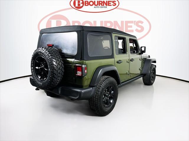 used 2021 Jeep Wrangler car, priced at $26,990