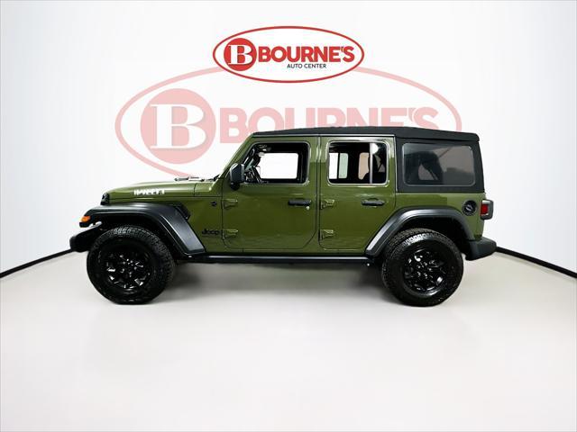 used 2021 Jeep Wrangler car, priced at $26,990