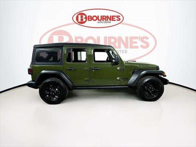 used 2021 Jeep Wrangler car, priced at $26,990