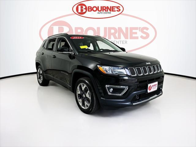 used 2021 Jeep Compass car, priced at $19,990